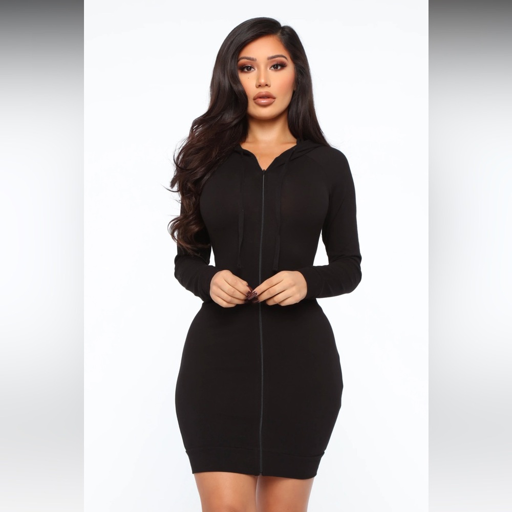 Fashion Nova Mini Dress in GRAY sz SMALL